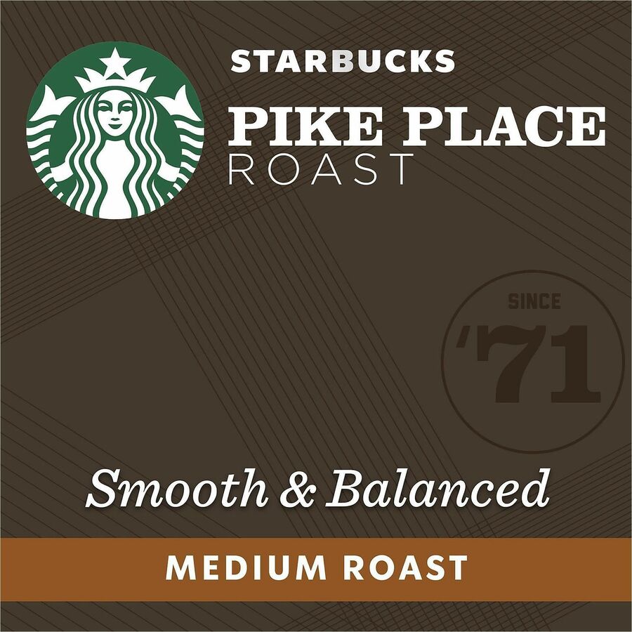 60 Pod - Pod - Caffe Verona, Pike Place Roast, Colombia, Blonde Espresso Roast - 6 / Carton