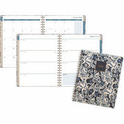 At-A-Glance Elizabeth Weekly Monthly Planner, 12 Months, January–December 2026, Letter Size 8.5" x 11", Twin Wire, Blue/White Floral, Hard Cover, 1 Each