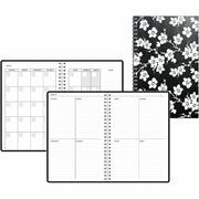 House of Doolittle Recycled Non-Dated Planner, Weekly/Monthly, 12 Month, 7" x 11", Wire Bound, Synthetic Paper Cover, Water & Tear Resistant, Double-Sided Pocket, Multi-Color, 1 Each