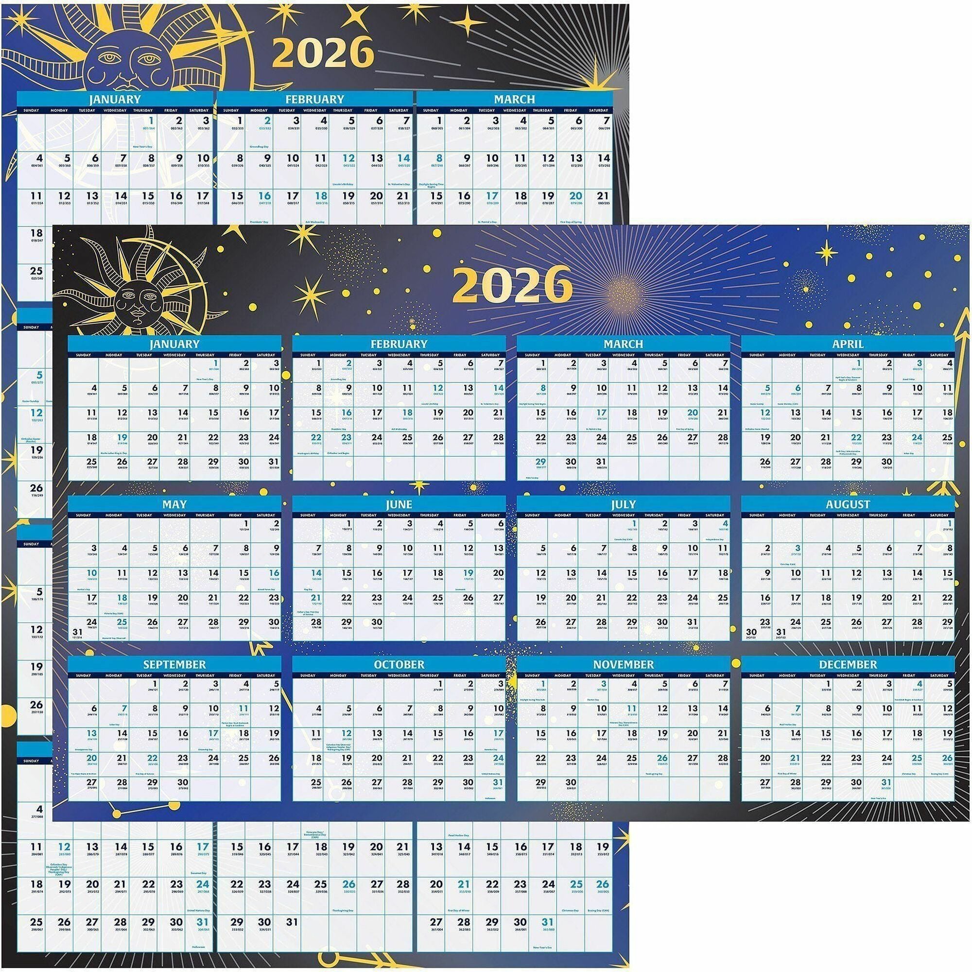 House of Doolittle Earthscapes Sea Life Wall Calendar