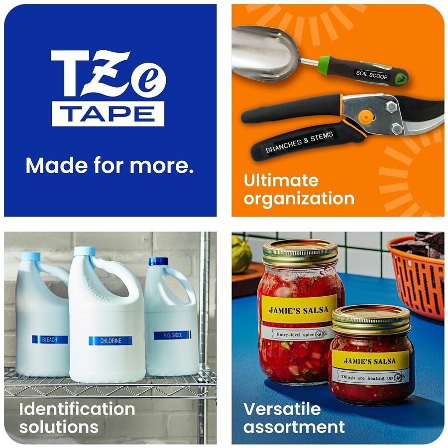 Brother P-touch TZe Laminated Label Tape
