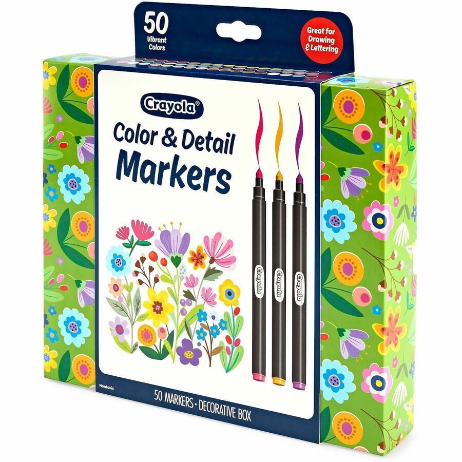 Crayola Color & Detail Marker Set