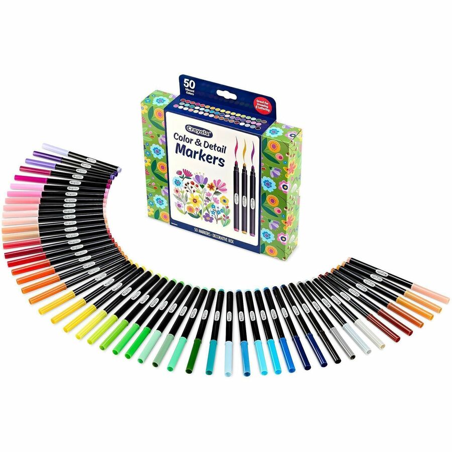 Crayola Color & Detail Marker Set