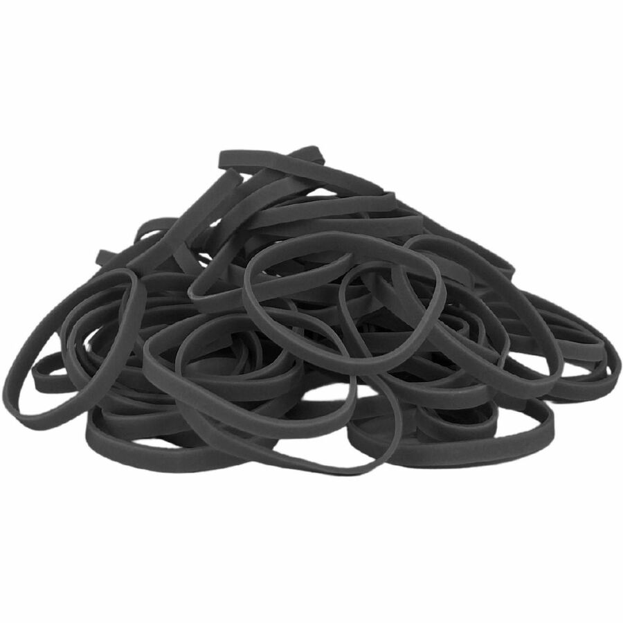 Alliance Rubber Advantage Classic Black - Size: #30 - 2" Length x 0.1" Width - Stretchable, Reusable, Durable, Elastic, Strong - Rubber - Classic Black - 1 Box