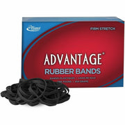 Alliance Rubber Advantage Classic Black - Size: #64 - 3.5" Length x 0.3" Width - Stretchable, Reusable, Durable, Elastic, Strong - Rubber - Classic Black - 1 Box