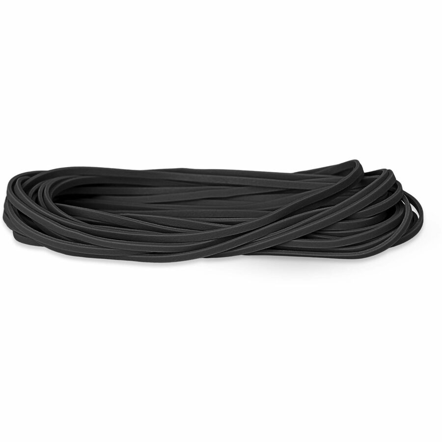 Alliance Rubber Advantage Classic Black - Size: #117B - 7" Length x 0.1" Width - Stretchable, Reusable, Durable, Elastic, Strong - Rubber - Classic Black - 1 Box