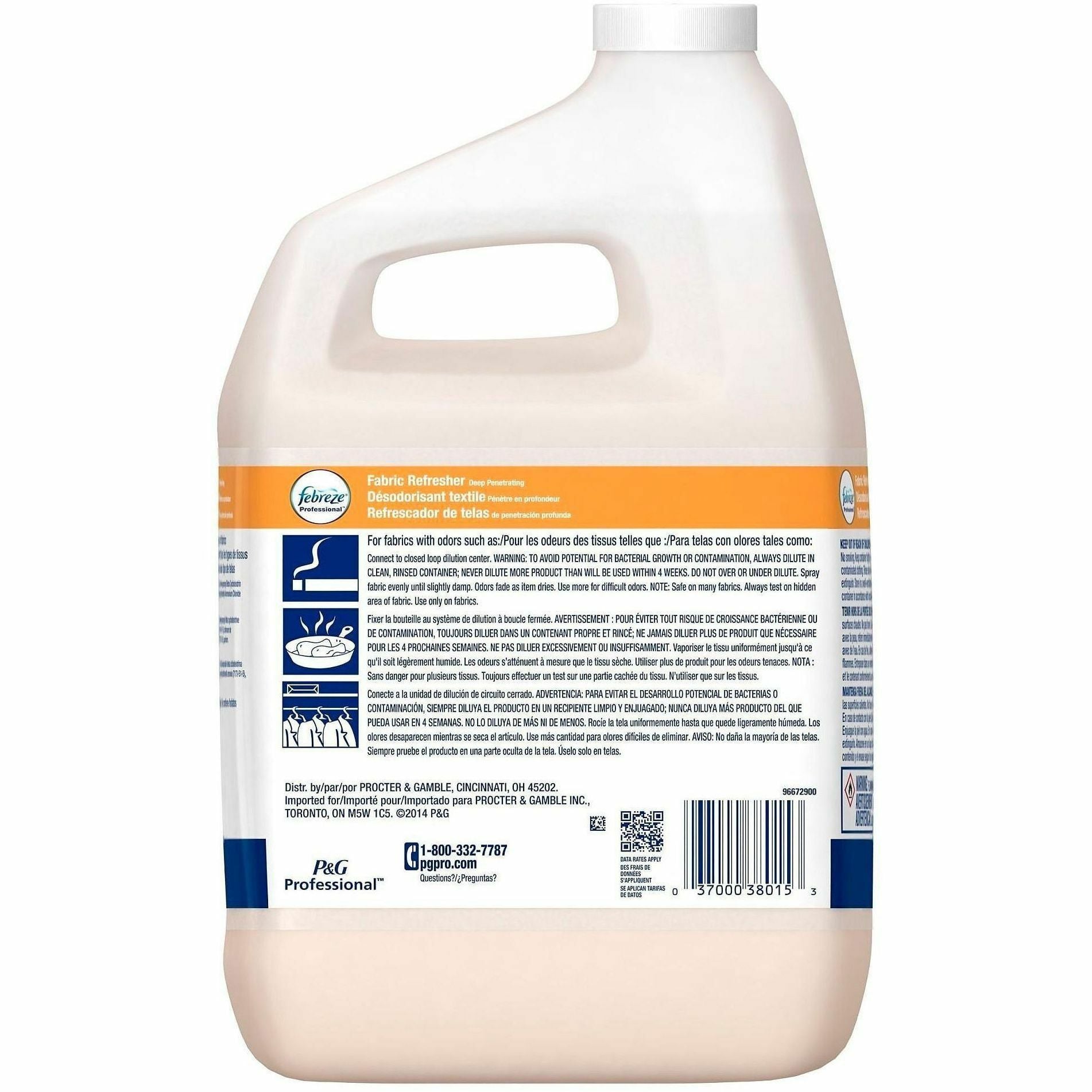 Liquid - 128 fl oz (4 quart) - Fresh - 2 / Carton