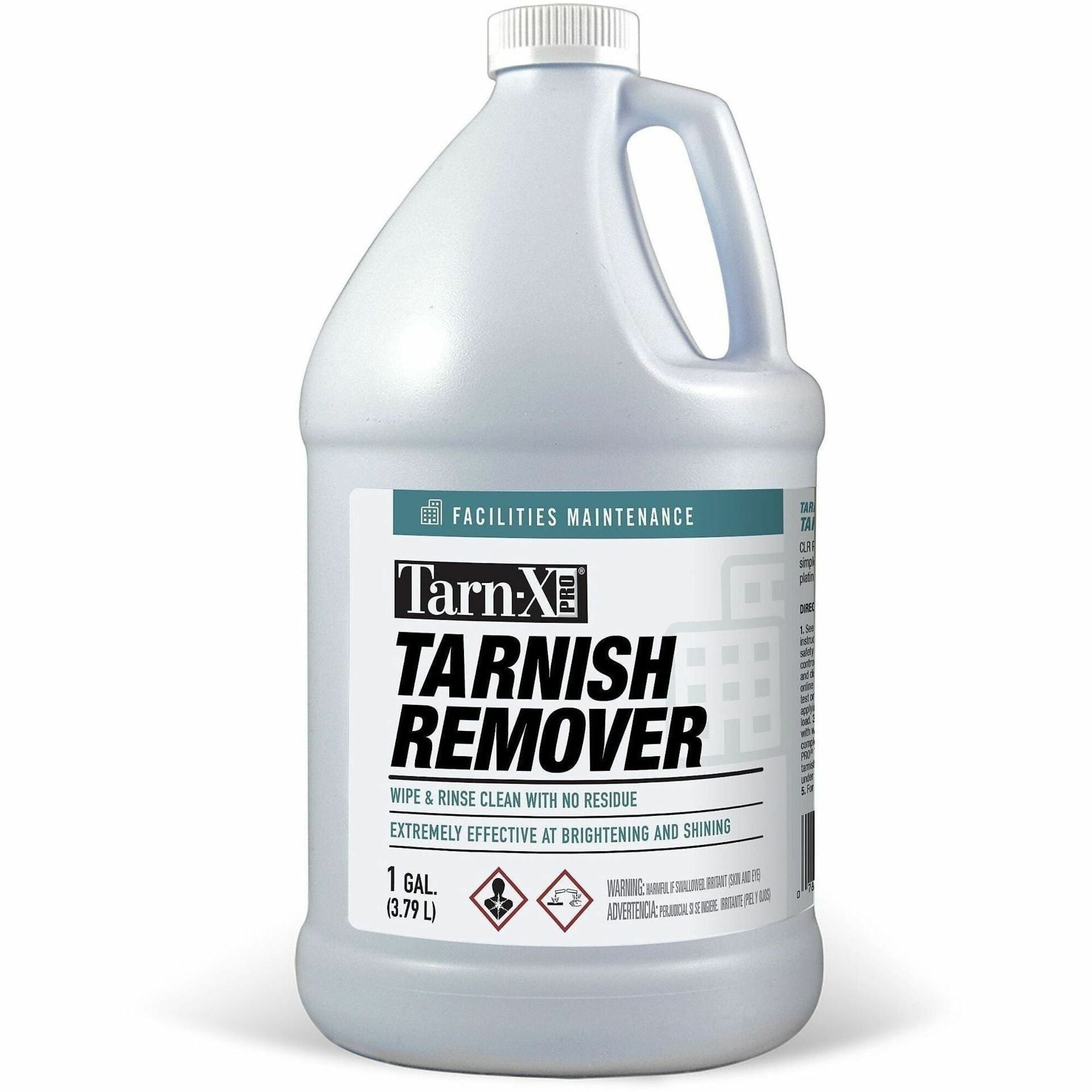 For Multipurpose, Multi Surface - 128 fl oz (4 quart) - 0.85 to 1.05 pH - Acidic Scent - Recommended For: Tarnish Remover - Residue-free, Non-flammable - Clear - 4 / Carton