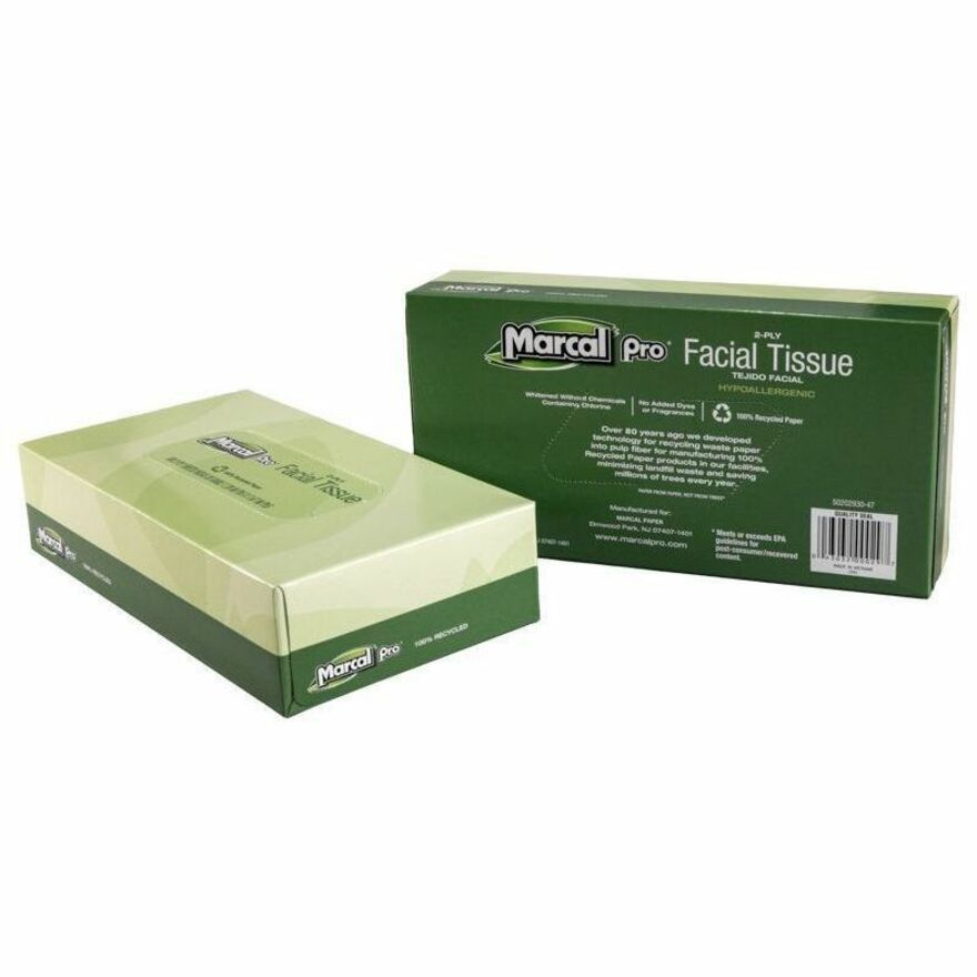 2 Ply - WhiteBox - 100 Sheets/Box - 30 / Carton