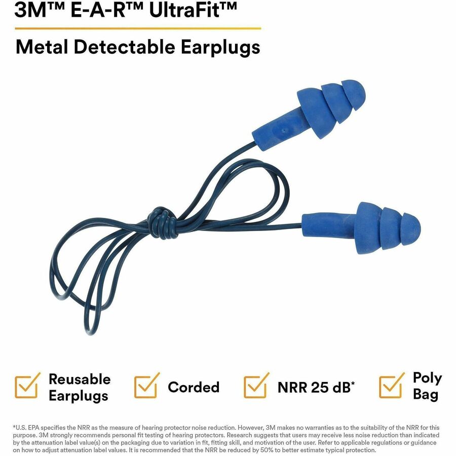 3M E-A-R UltraFit Earplugs