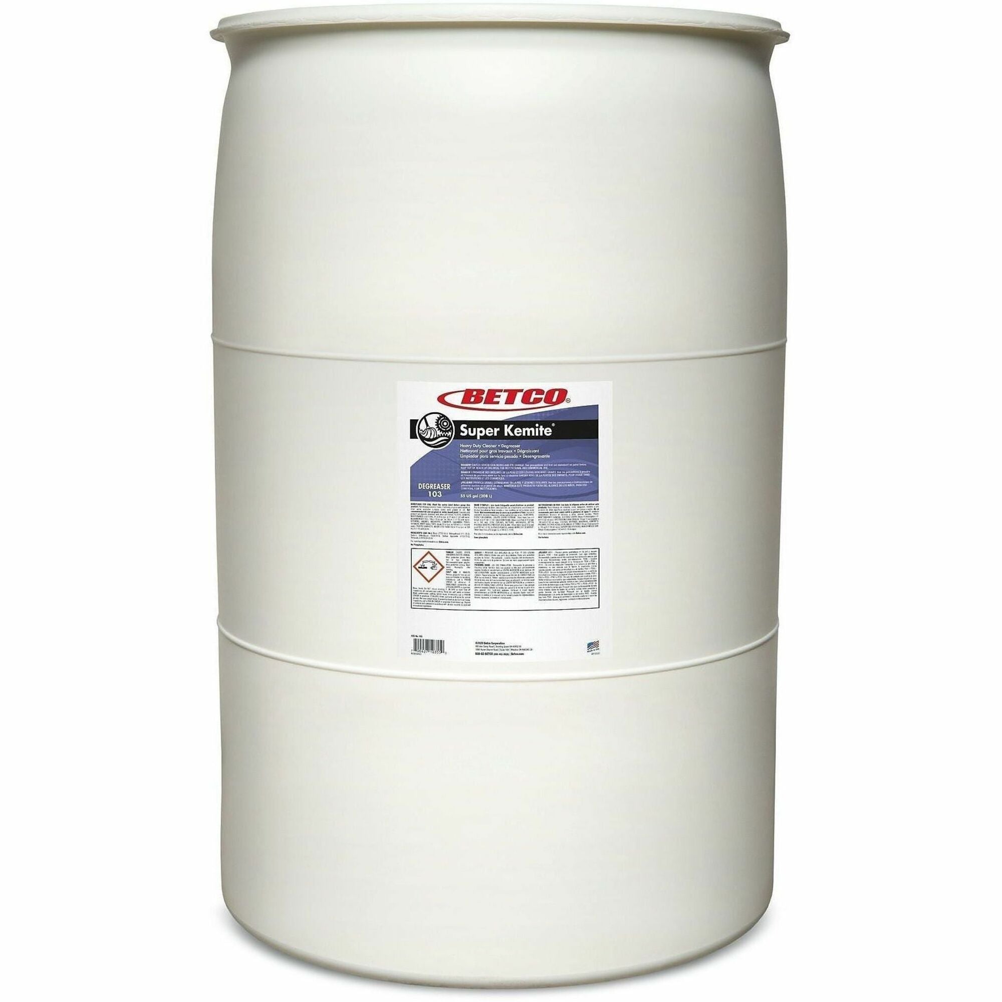 Ready-To-Use/Concentrate - 7040 fl oz (220 quart) - Cherry Scent - Recommended For: Grease Remover, Rubber Mark Remover, Oil Remover, Ink Remover, Dirt Remover - Heavy Duty - Violet - 1 Each