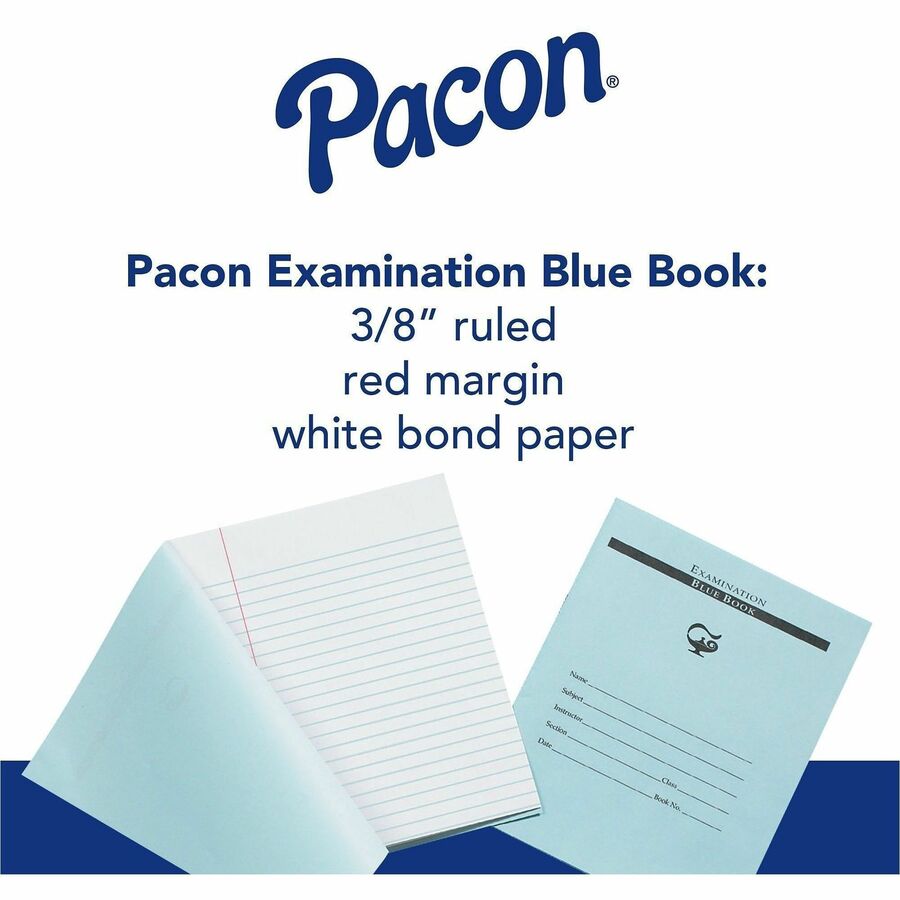 Pacon&reg; Examination Blue Books