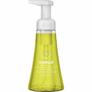 Method Foaming Hand Wash - Lemon Mint Scent - For Oily Skin - 10 fl oz - Pump Bottle Dispenser - Oil Remover, Grime Remover - Hand, Bathroom, Kitchen - Lemon Yellow - Paraben-free, Phthalate-free, Cruelty-free, Rich Lather