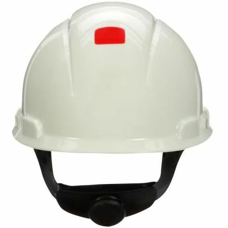 3M SecureFit H-700 Safety Cap - Head Protection - High-density Polyethylene (HDPE) - White - Ratchet, Uvicator Technology, Non-vented, Comfortable, Washable, Sweatband, Self Adjustable