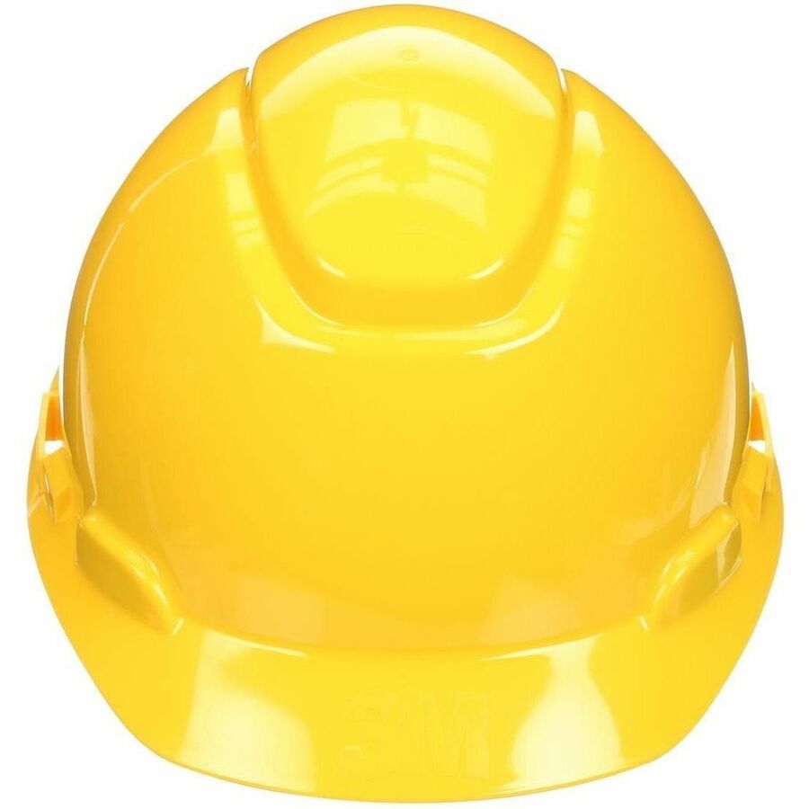 3M SecureFit H-700 Safety Cap - Head Protection - High-density Polyethylene (HDPE) - Yellow - Ratchet, Uvicator Technology, Non-vented, Comfortable, Washable, Sweatband, Self Adjustable