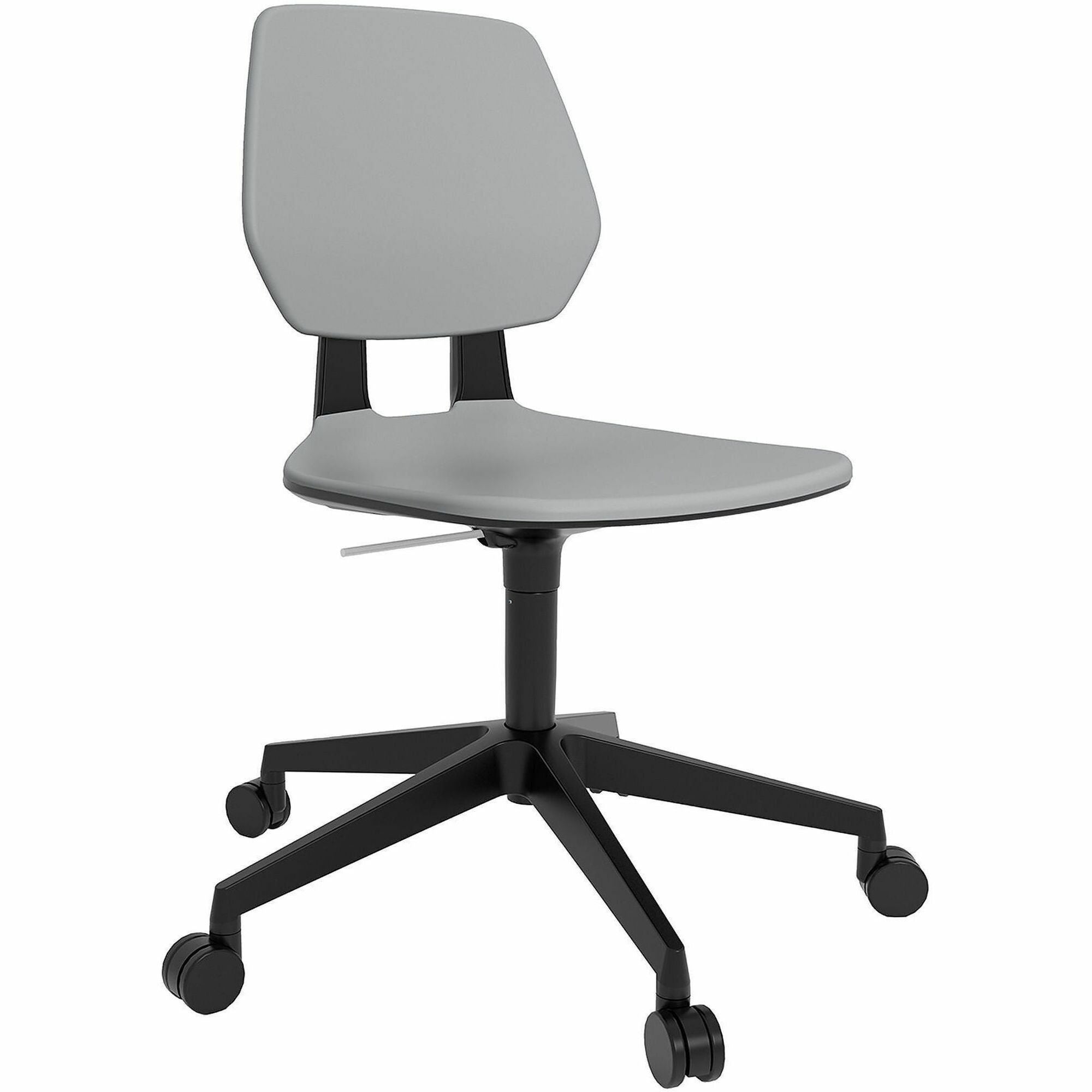 Gray Seat Color - Gray Back Color - 5-star Base - Gray, Black - 1 Each