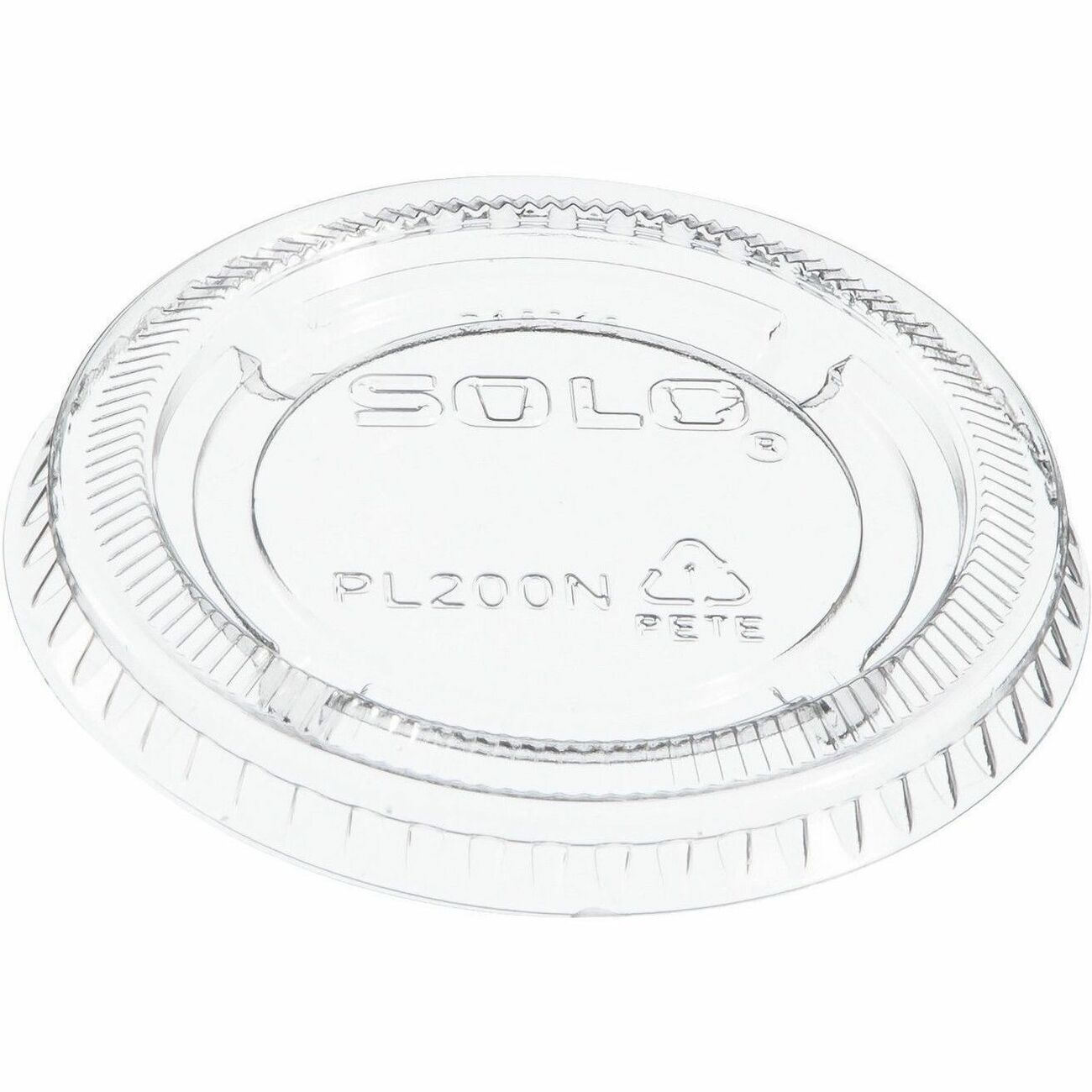 Solo 2 oz (59.1 mL) Clear Lid