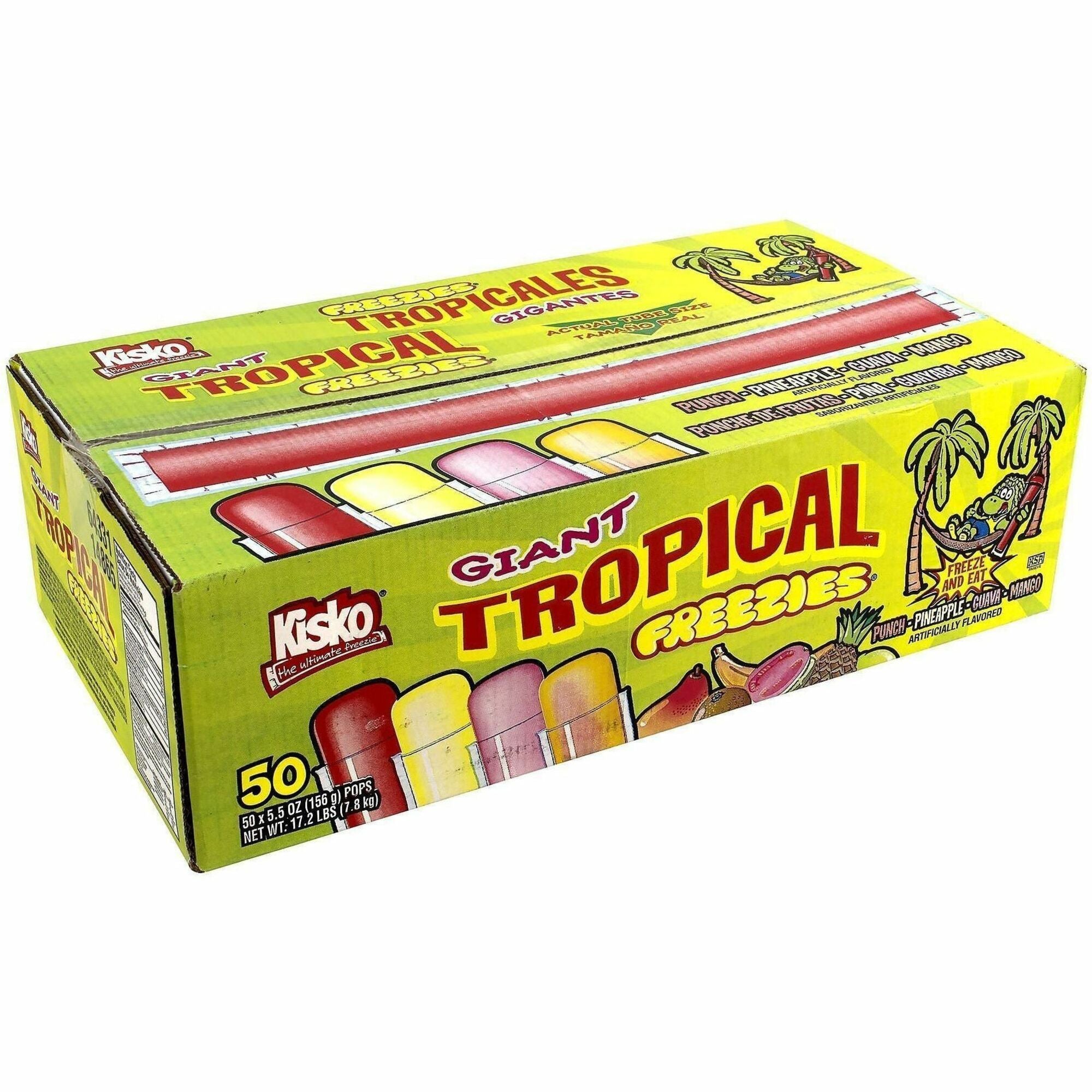 Fruit Punch, Guava, Mango, Pineapple - 50 / Carton
