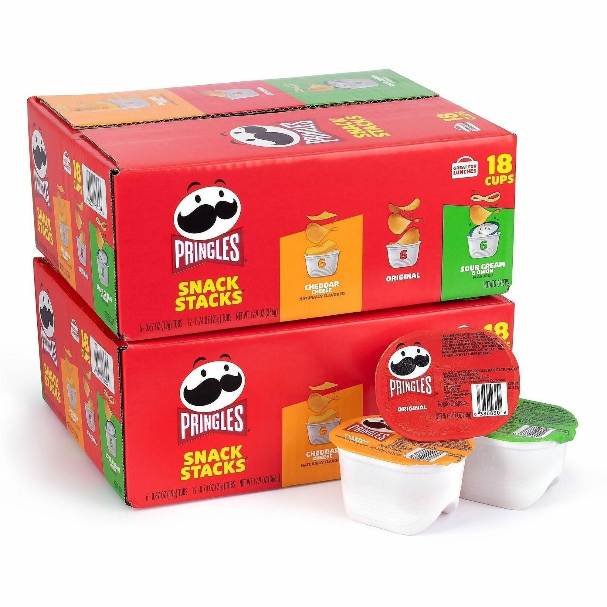 Original, Sour Cream, Onion, Cheddar Cheese - 36 / Carton