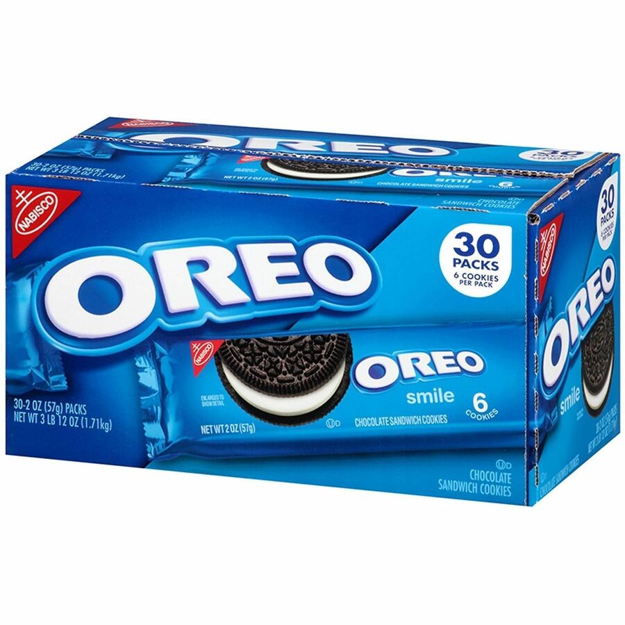 Individually Wrapped - Chocolate, Vanilla, Oreo - 1 - 30 / Carton
