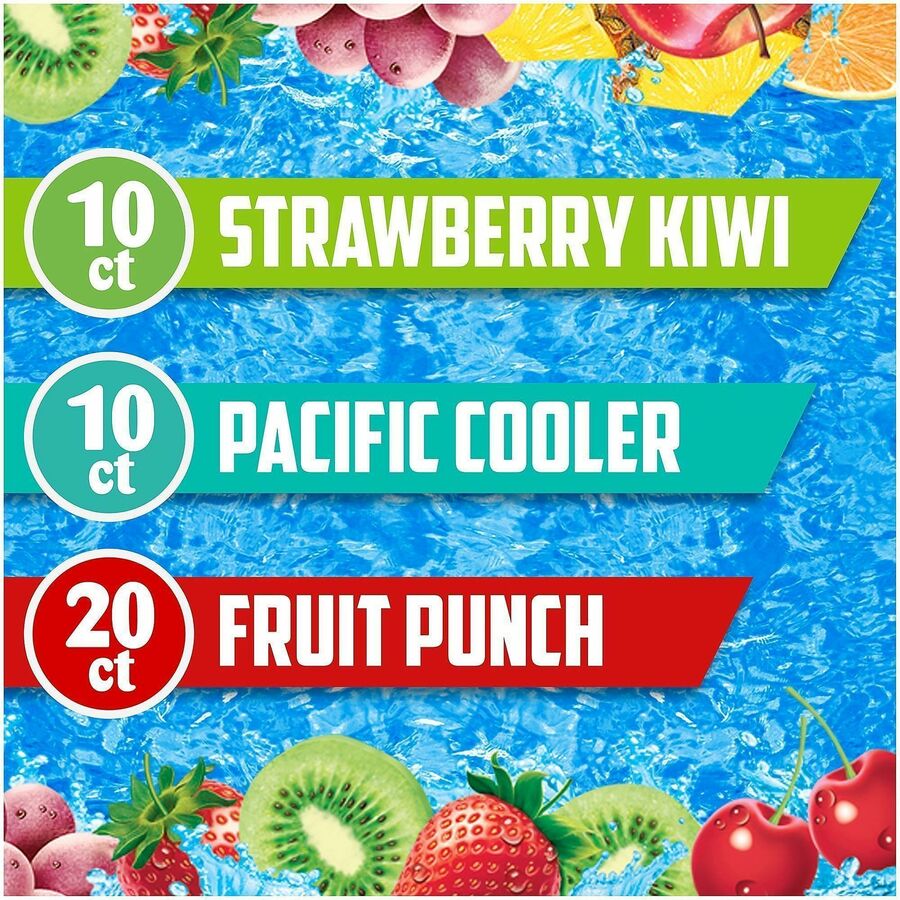 Fruit Punch, Strawberry Kiwi, Pacific Cooler - 40 / Carton
