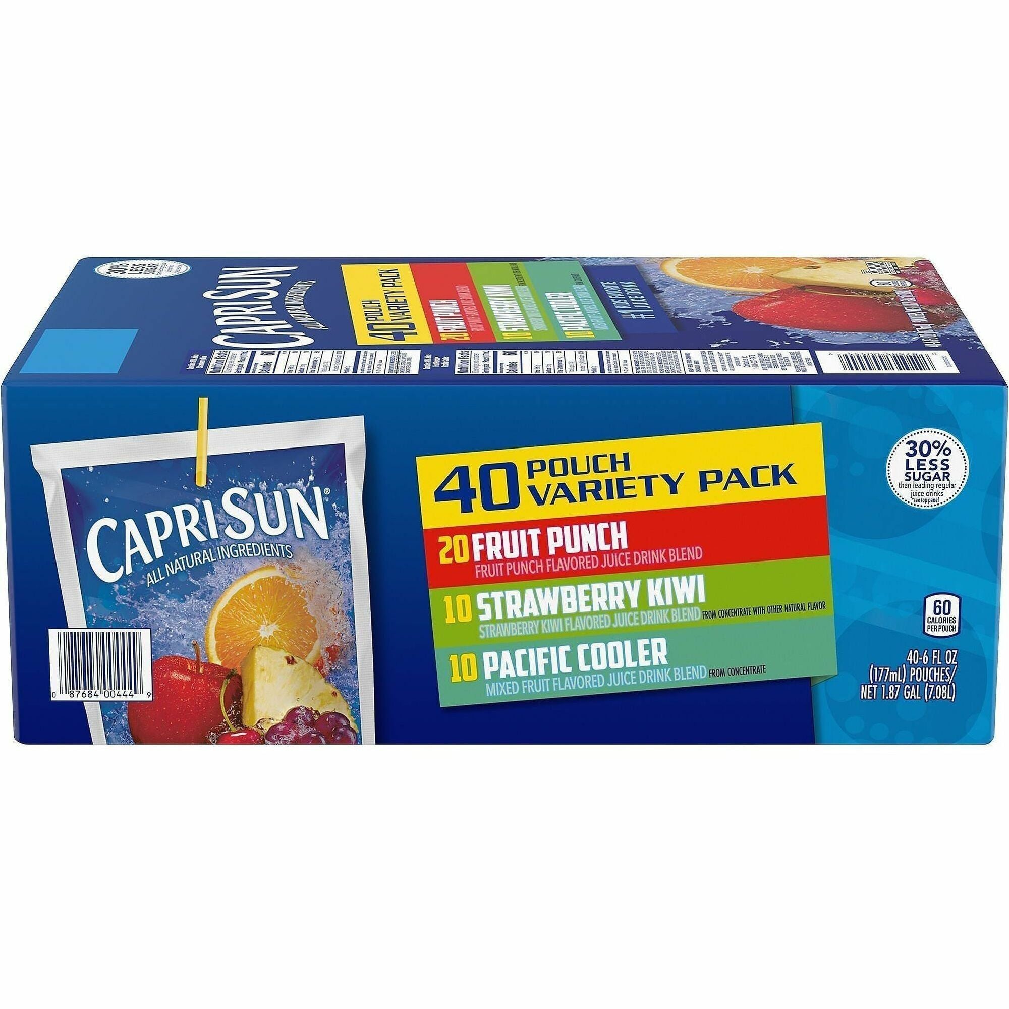 Fruit Punch, Strawberry Kiwi, Pacific Cooler - 40 / Carton