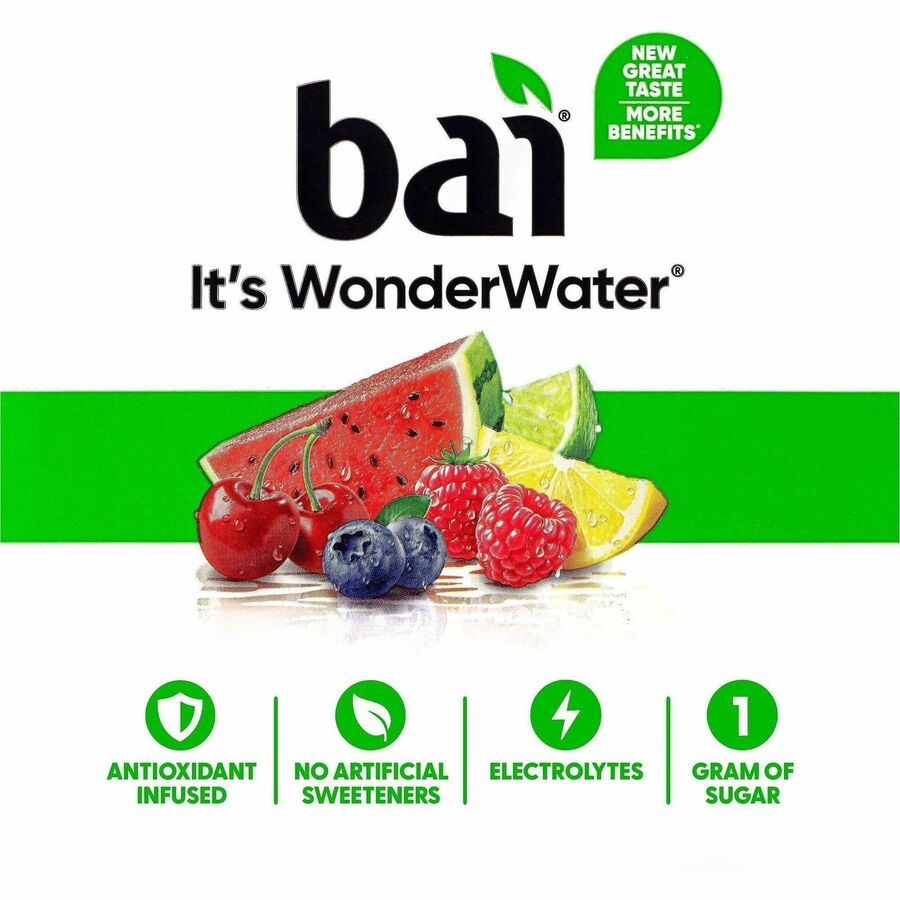 Kula Watermelon, Rubi Raspberry Lemon Lime, Brasilia Blueberry, Zambia Bing Cherry - 15 / Carton