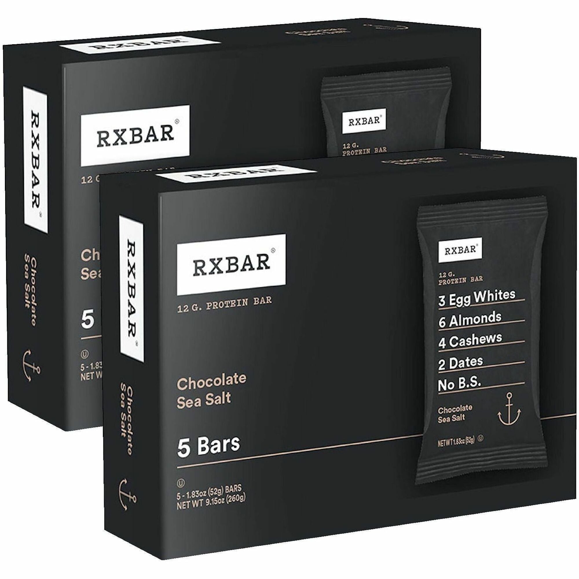 Gluten-free - Chocolate Sea Salt - 1.83 oz - 2 / Carton