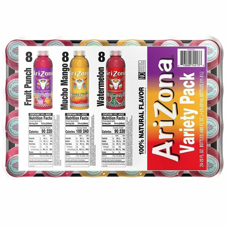 Mucho Mango, Watermelon, Fruit Punch - 24 / Carton