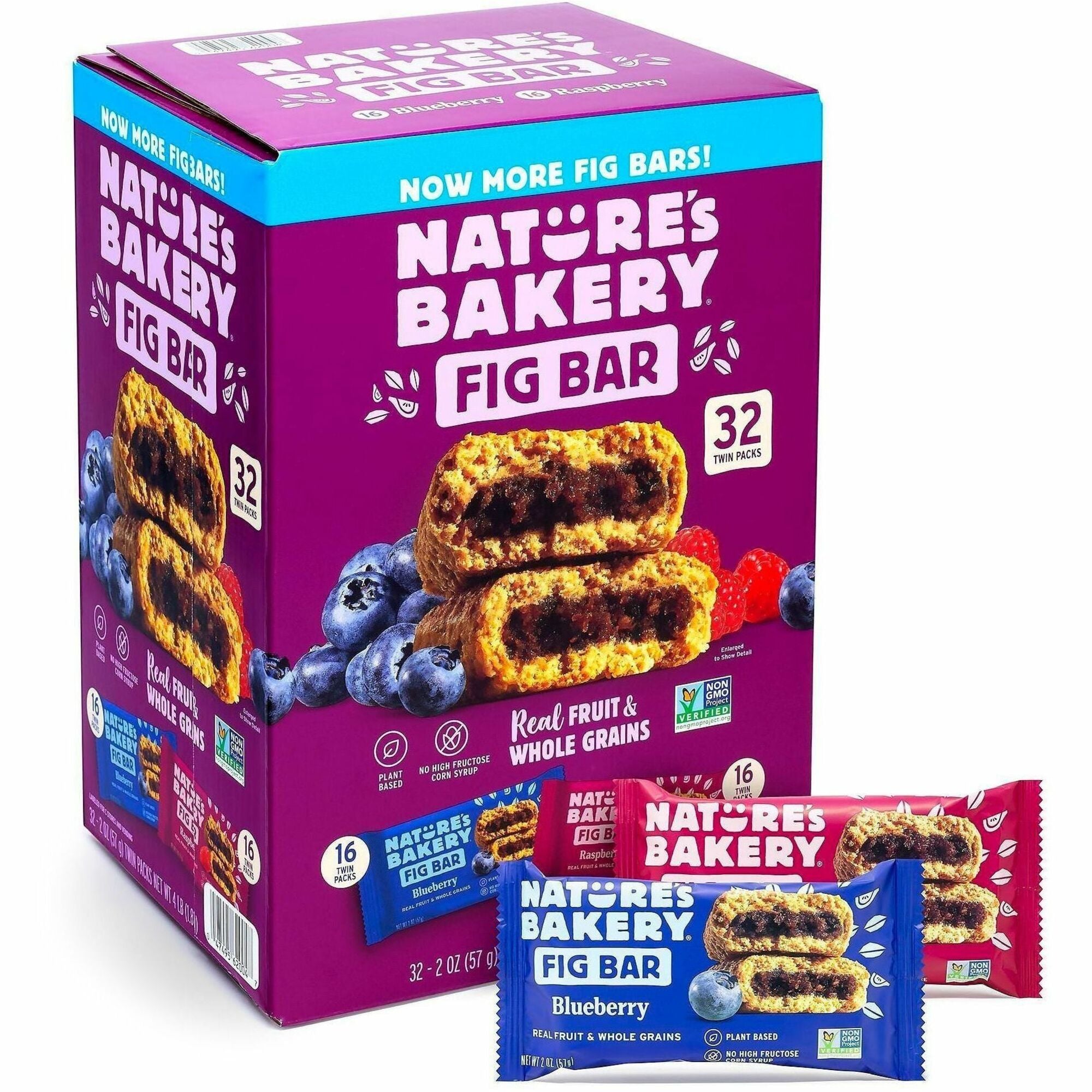 Blueberry, Raspberry, Fig - 32 / Carton