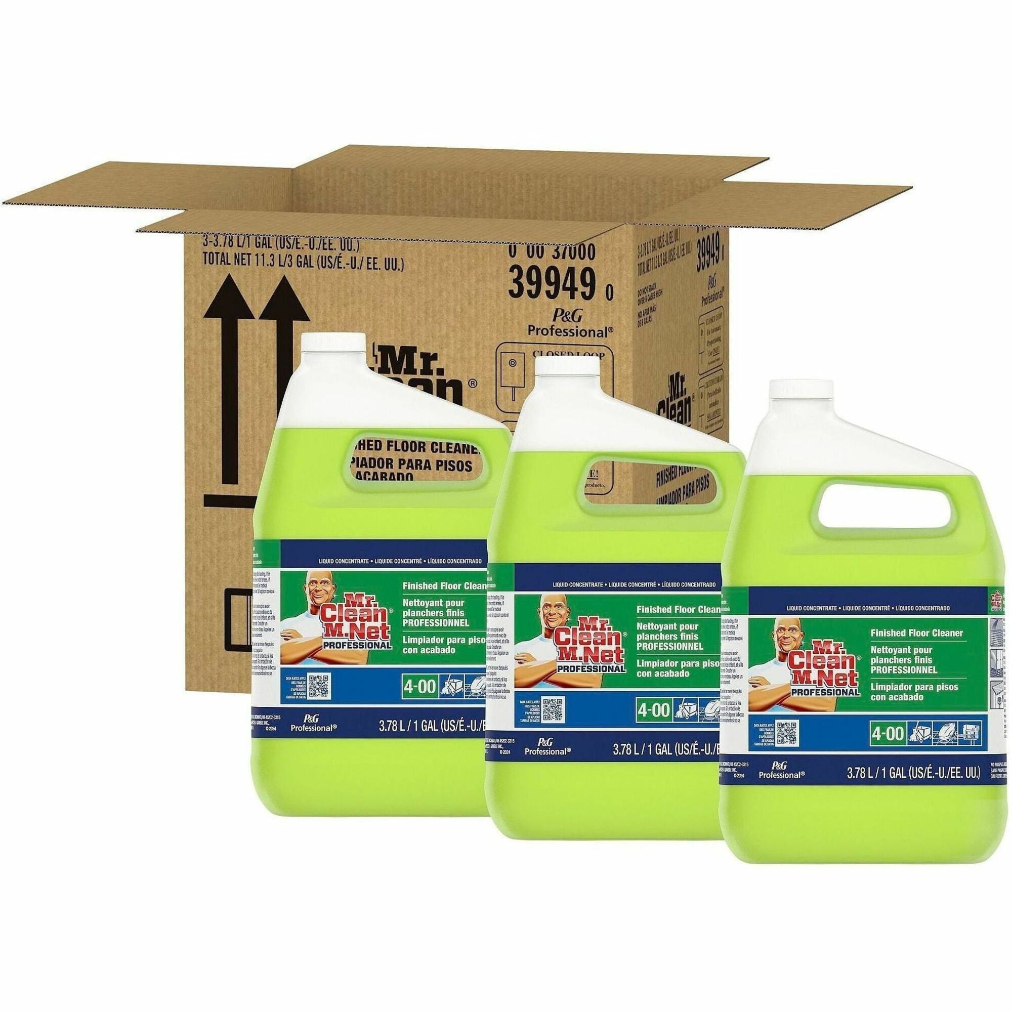 Multipurpose Cleaner Concentrate, Removes Grease, Dirt & Grime, Rinse-Free, Fresh Lemon Scent, 128 fl oz (1 gal)