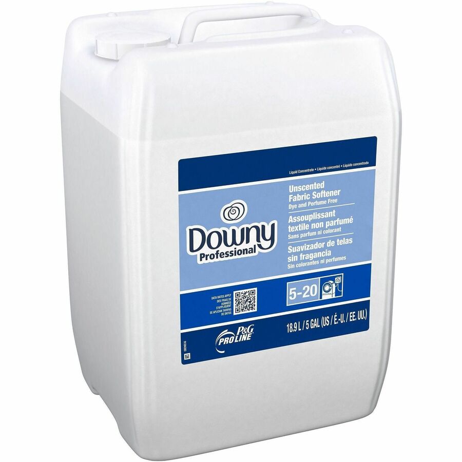 Downy Pro. Fabric Softener, Concentrate Liquid, 640 fl oz (20 quart), Odorless, White Jug, 1 Carton