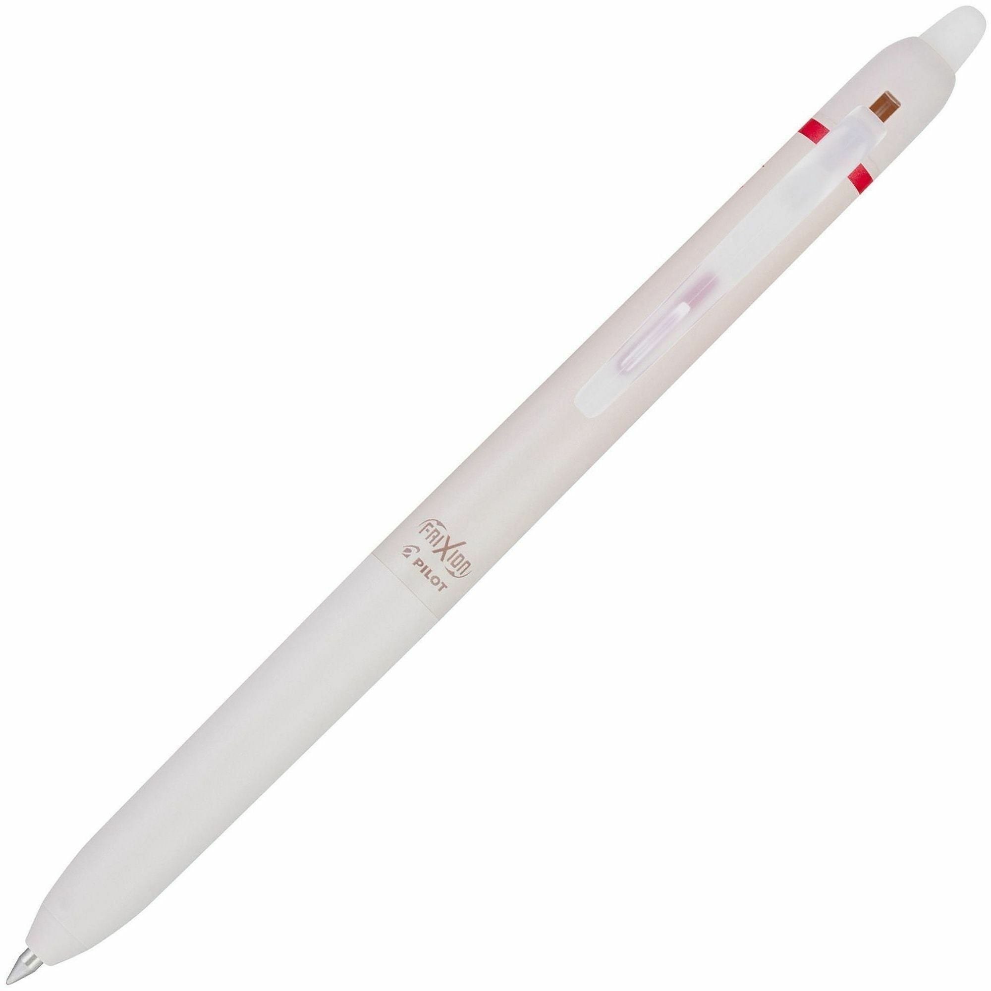 Pilot FriXion Waai Pen Collection - 0.5 mm Extra Fine Pen Point - Retractable - Erasable - Cherry Ink - Gel-based - Writing - 1 Dozen