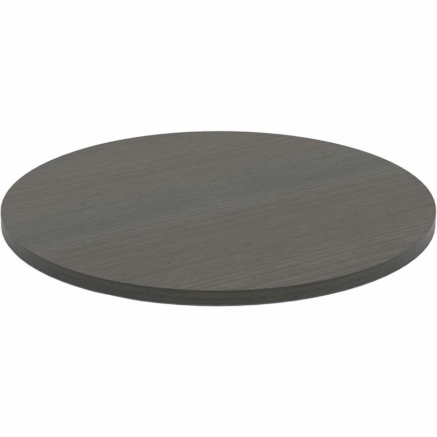 Safco Jurni Cafe Table with Round Top - Round Top - Textured, Powder Coated Base - 36" Table Top Diameter - 29" Height - Cafeteria, Breakroom - Assembly Required - Asian Night - Laminate Top Material - 1 Each