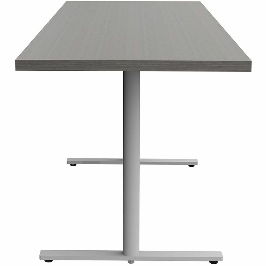 Safco Jurni Multi-Purpose Table with T-Leg & Glides, 72" x 24", Laminate Top, Asian Night Finish, 1 Each