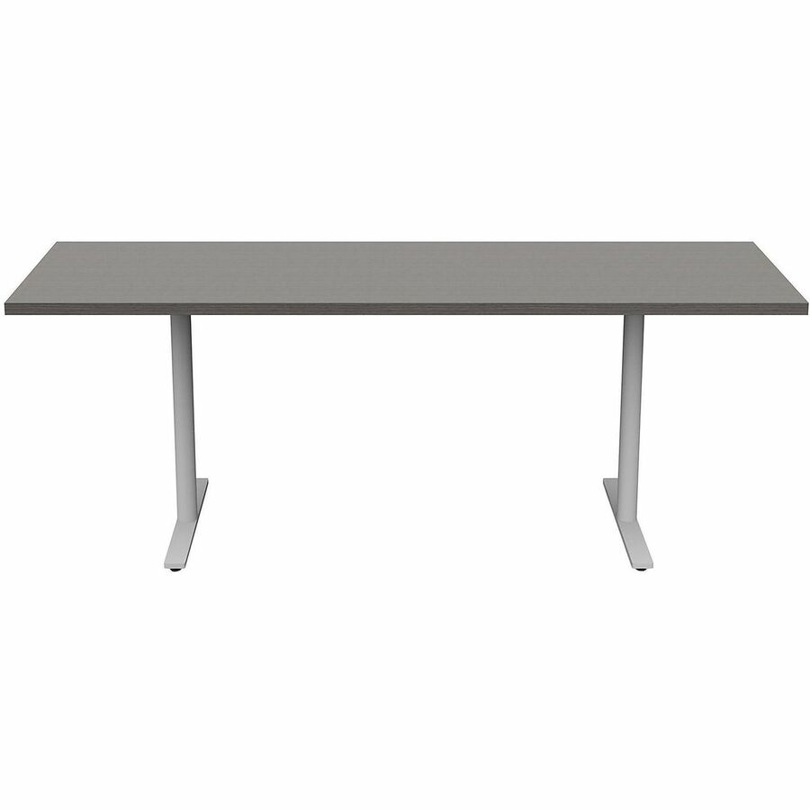 Safco Jurni Multi-Purpose Table with T-Leg & Glides, 72" x 24", Laminate Top, Asian Night Finish, 1 Each