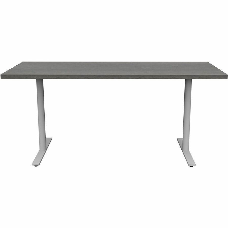 Safco Jurni Multi-Purpose Table with T-Leg & Glides, 60" x 24" x 29", Laminate Top, Asian Night Finish, 1 Each