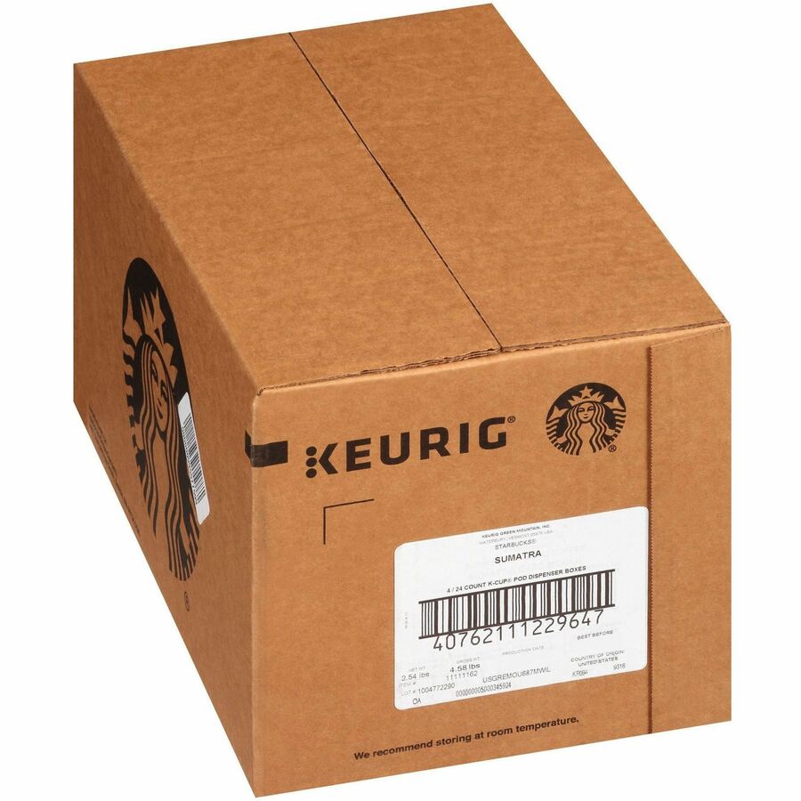 Dark - 24 K-Cup - K-Cup - Sumatra Blend - 4 / Carton