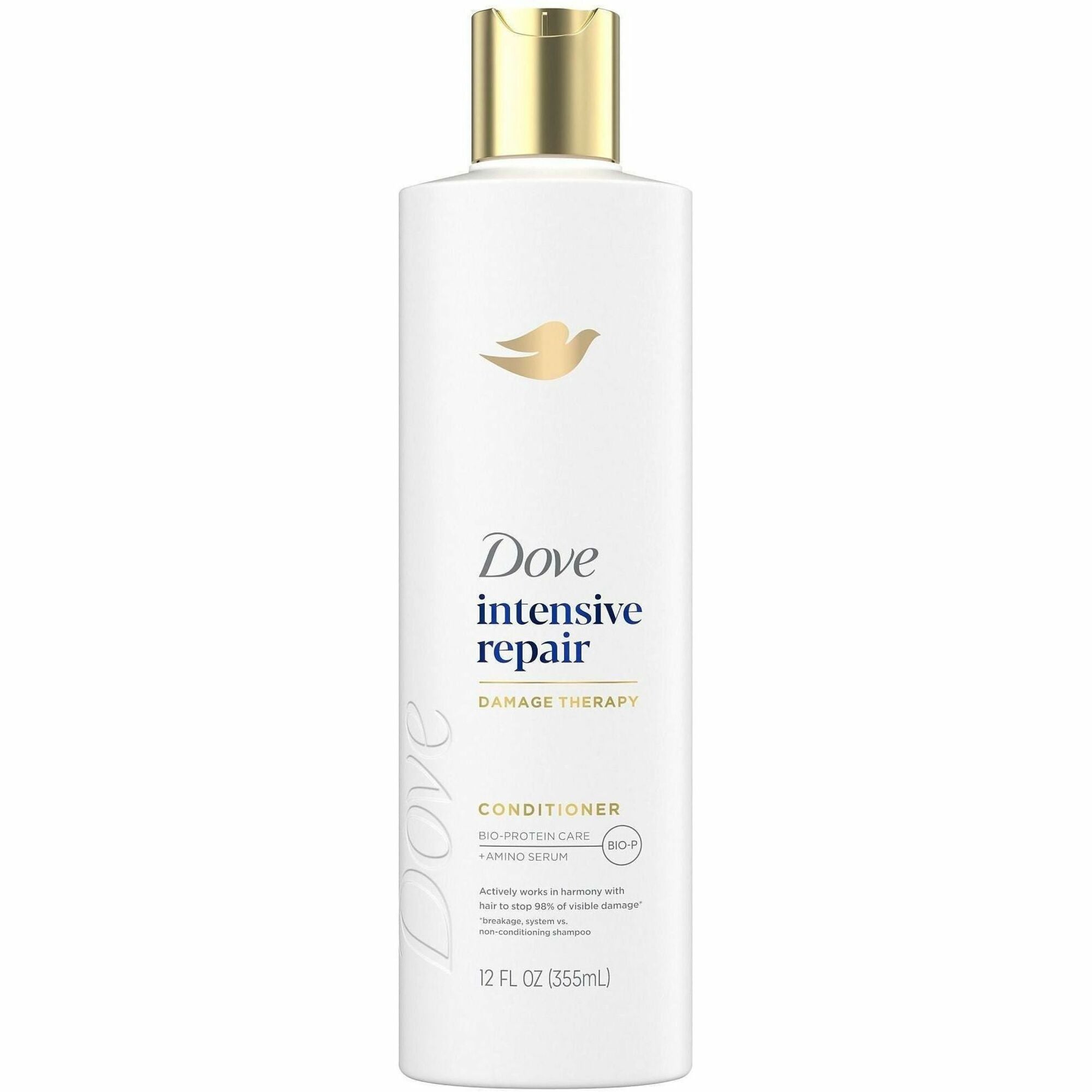 12 fl oz (354.9 mL) - Bottle Dispenser - Hair - White - Moisturizing - 1 Each