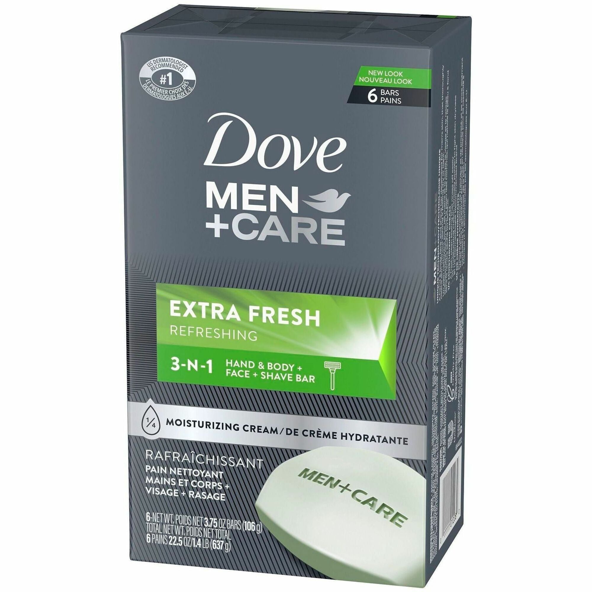 3.75 oz - Bacteria Remover - Body, Face, Skin - Moisturizing - Antibacterial - Green - 6 / Pack