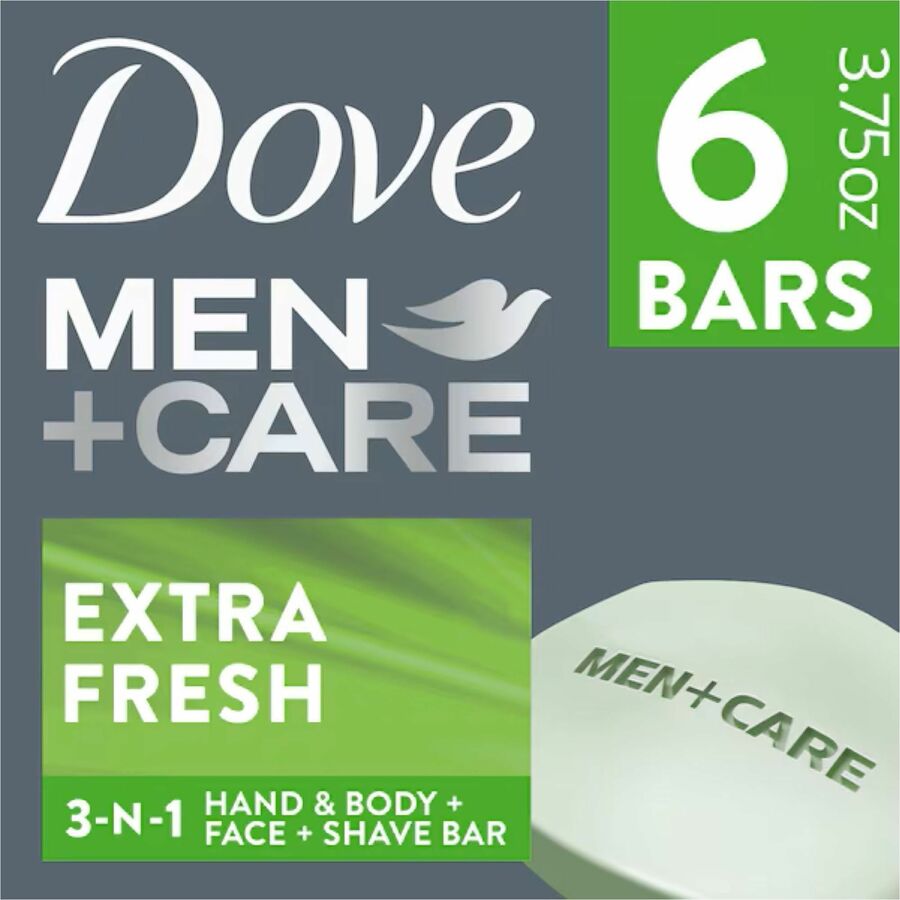 3.75 oz - Bacteria Remover - Body, Face, Skin - Moisturizing - Antibacterial - Green - 6 / Pack