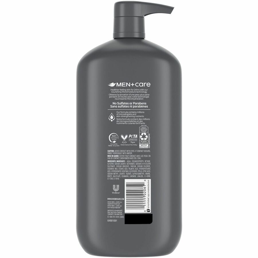 Cedarwood, Lemon Scent - 30 fl oz - Body, Face, Skin - Moisturizing - White - Sulfate-free, Paraben-free - 1 Each