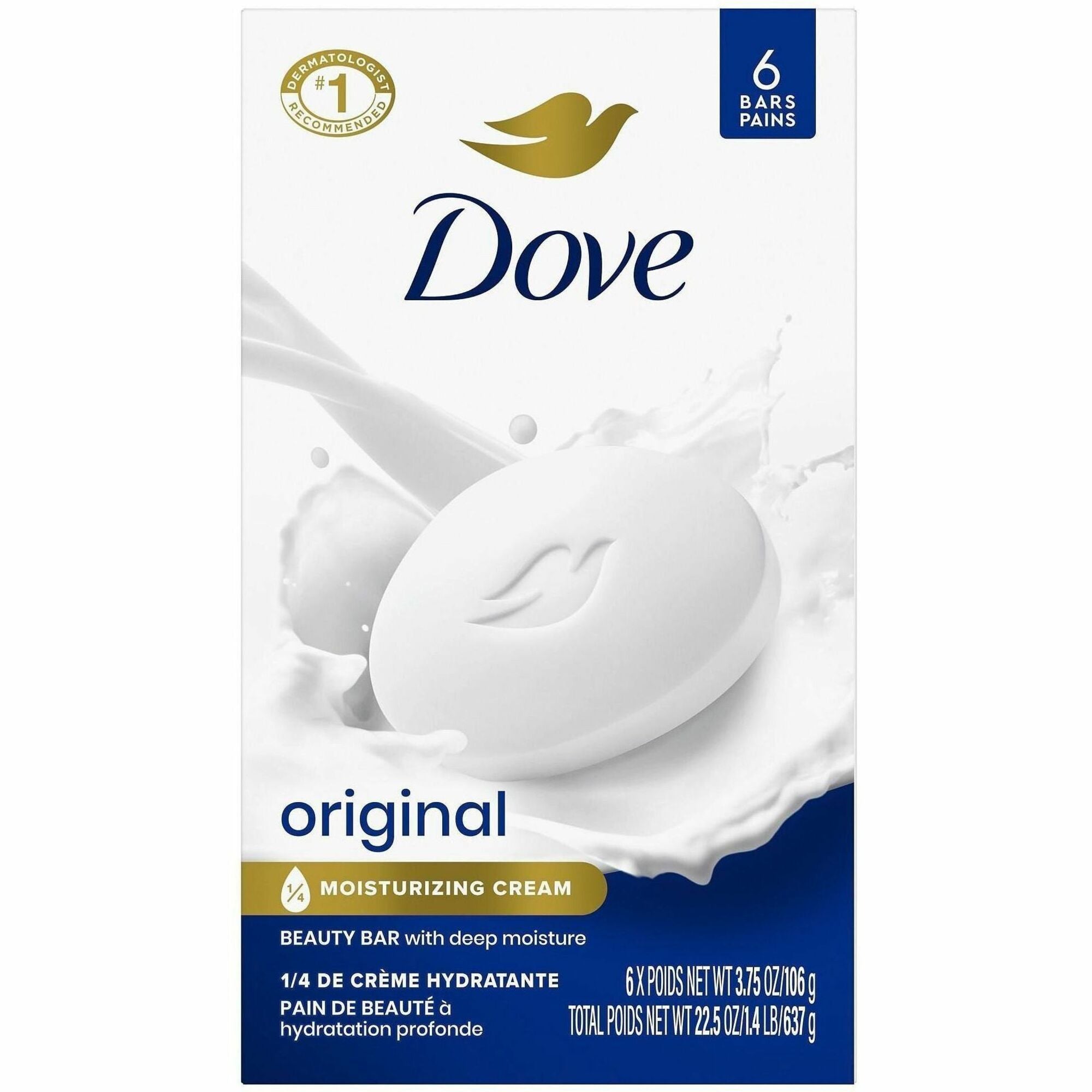 For Dry Skin - 4 oz - Body, Skin - Moisturizing - White - 6 / Pack