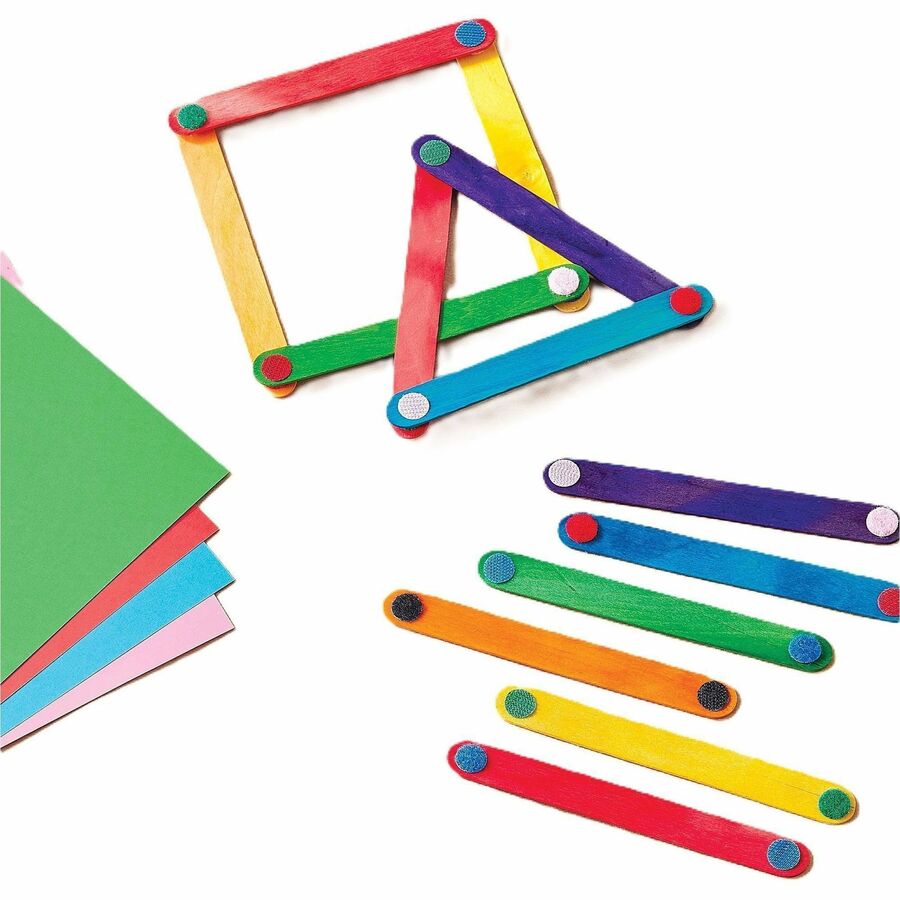 Multicolor - Nylon - For Crafting, Wall, Glass, Plastic, Smooth Surface, Home, School, Office, Project, Indoor - 140 / Pack