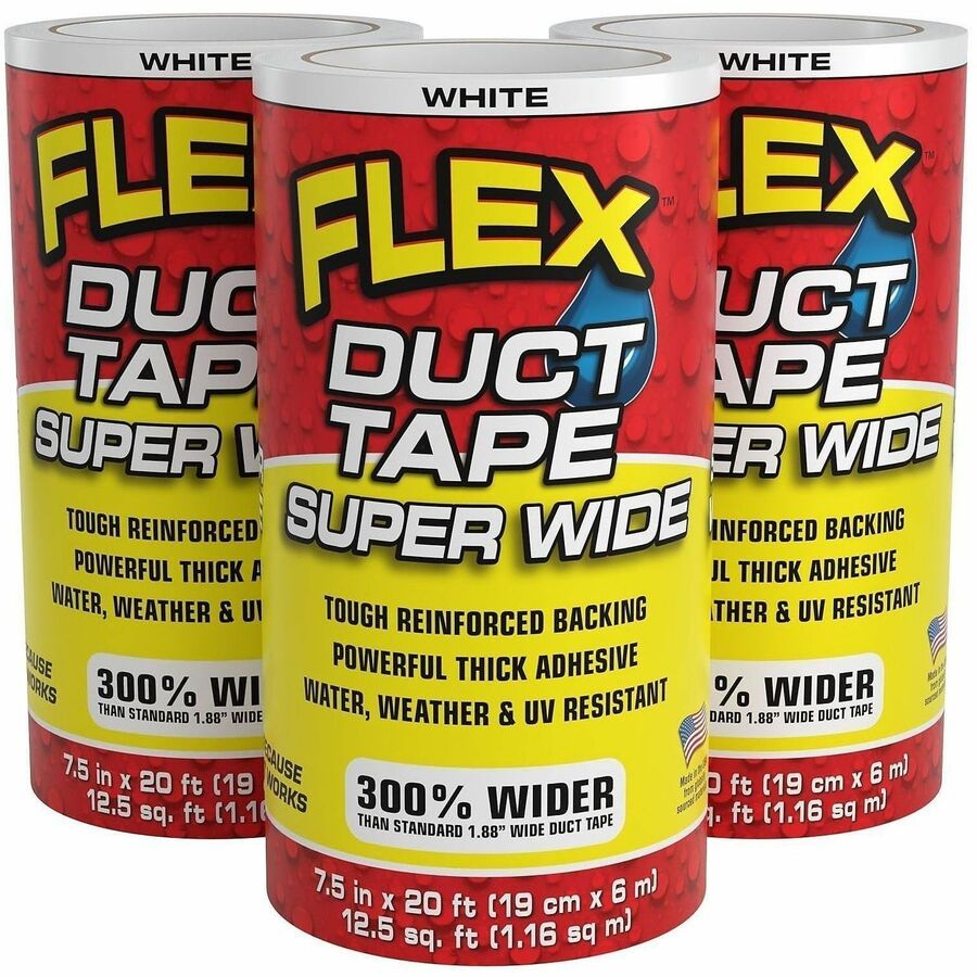TAPE;DUCT;7.5"X20;WHT