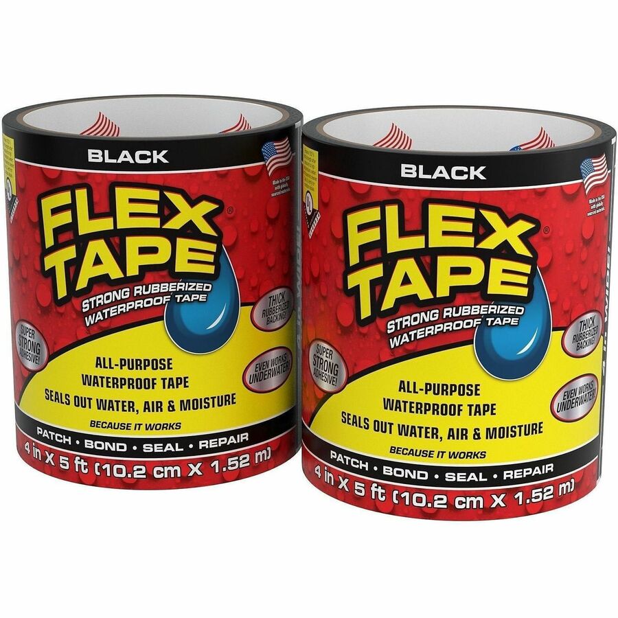 TAPE;4"X5;BLK