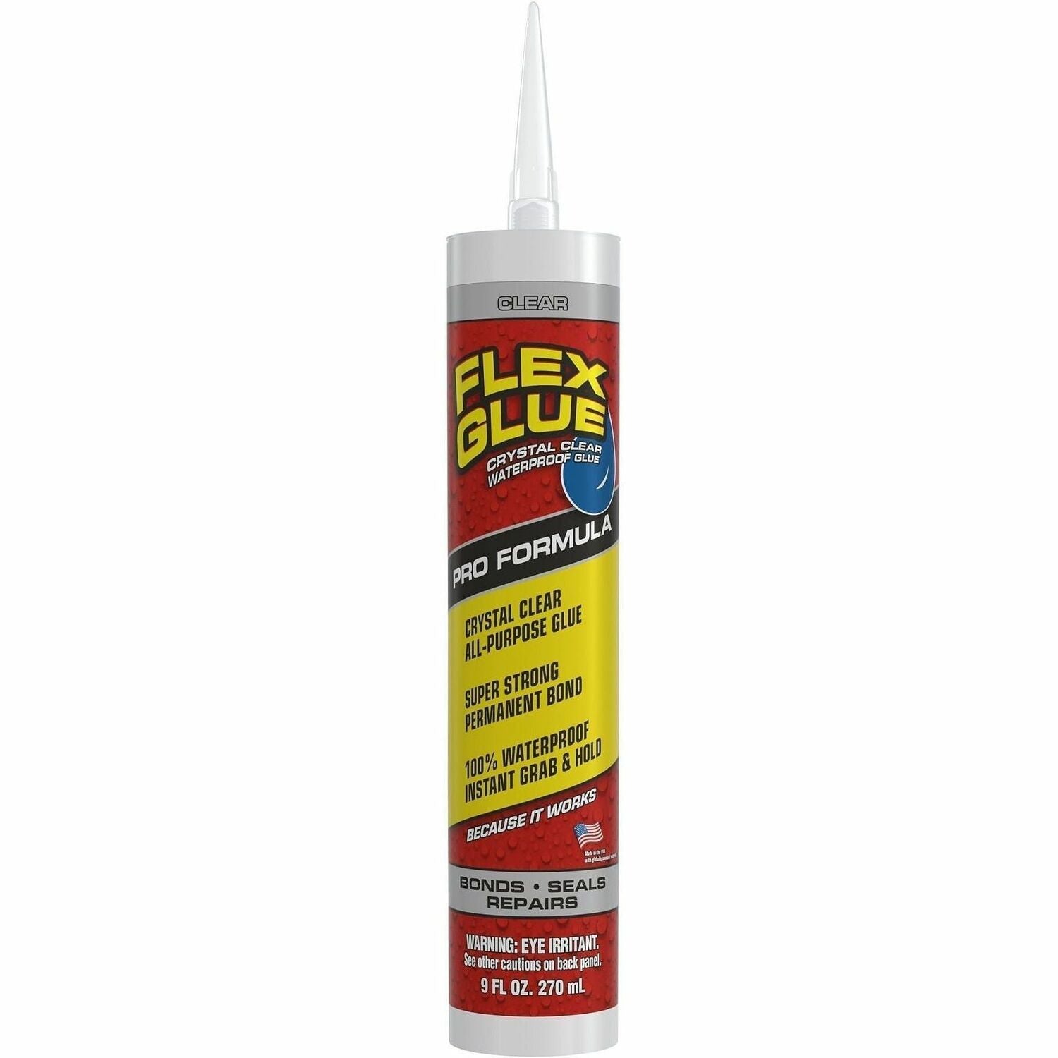 GLUE;CARTRIDGE;9OZ;CLR