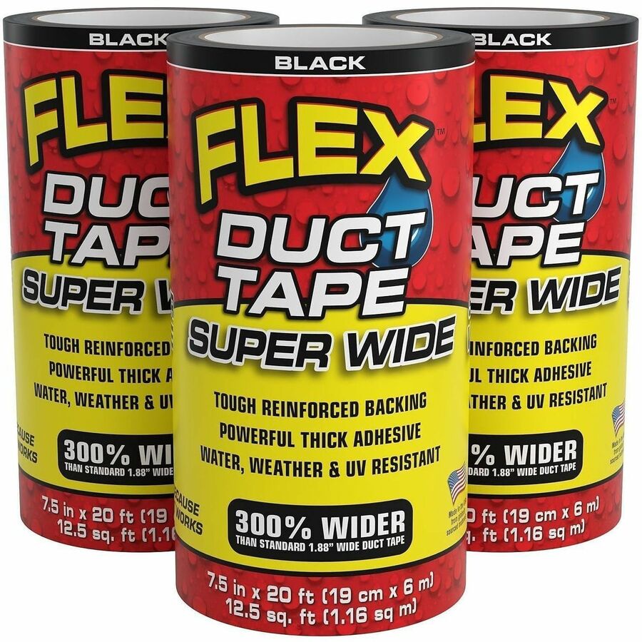 TAPE;DUCT;7.5"X20;BLK