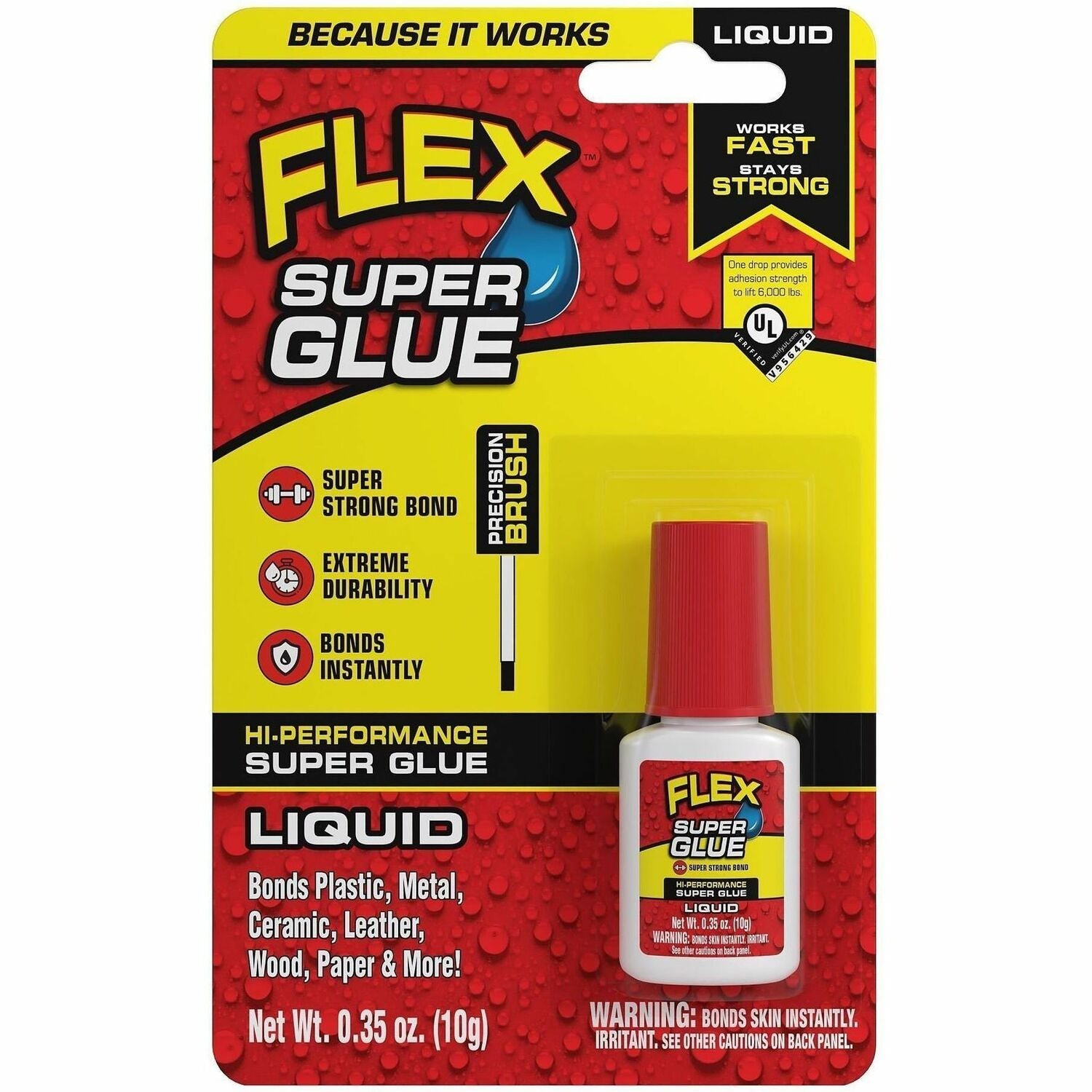 GLUE;SUPER;BRUSH;ON;10G