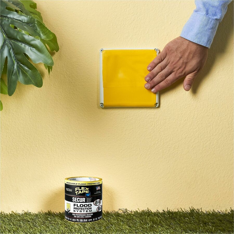 TAPE;7.5"X20;YELLOW